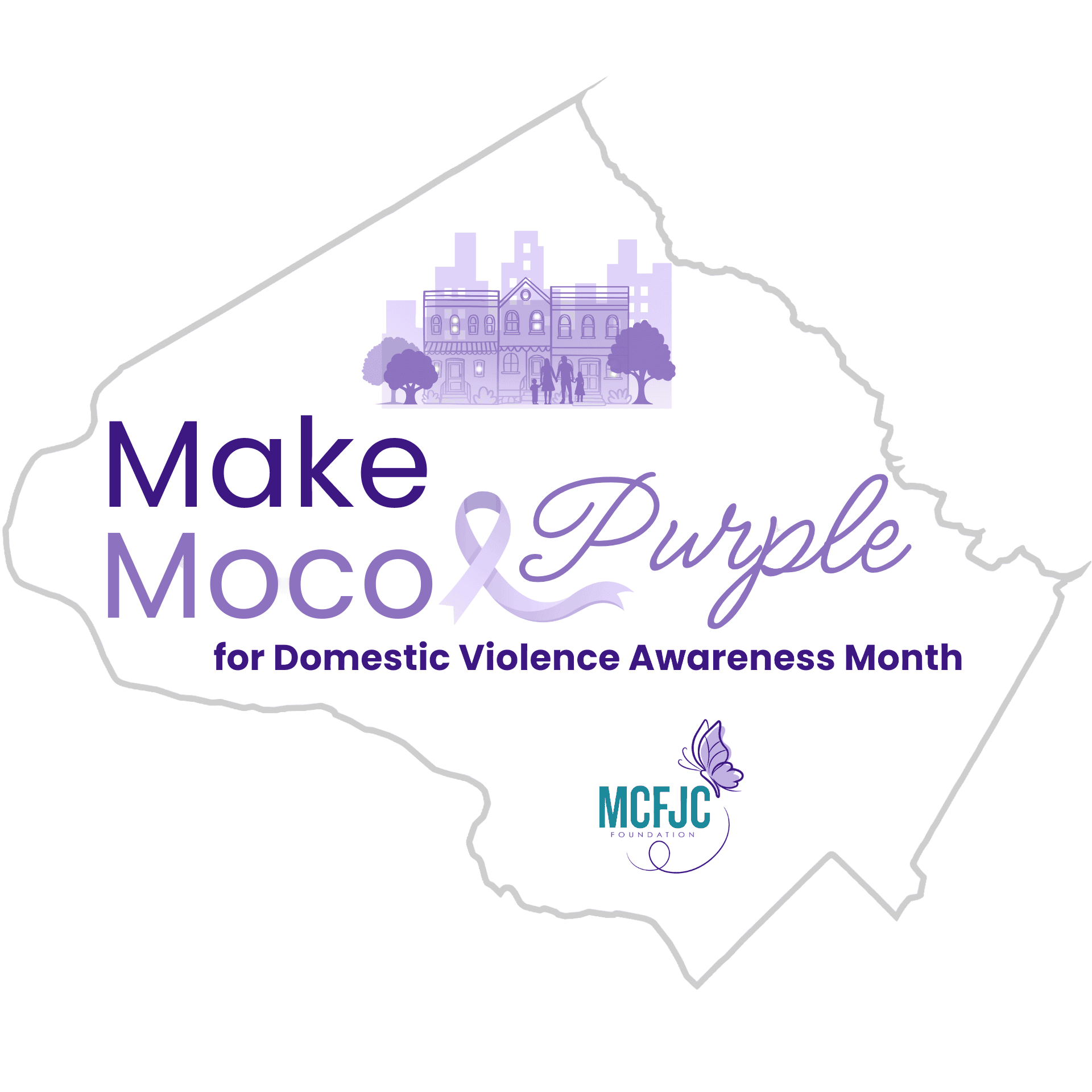 Make MoCo Purple for Domestic Violence Awareness Month